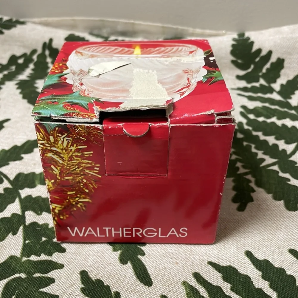 Waltherglas Santa Candleholder